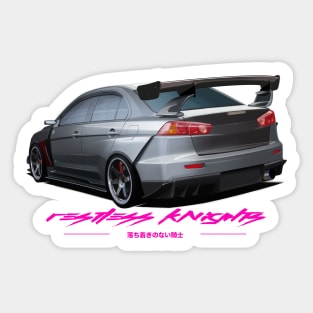 Restless Knights Evo X "Strider" V2 Sticker